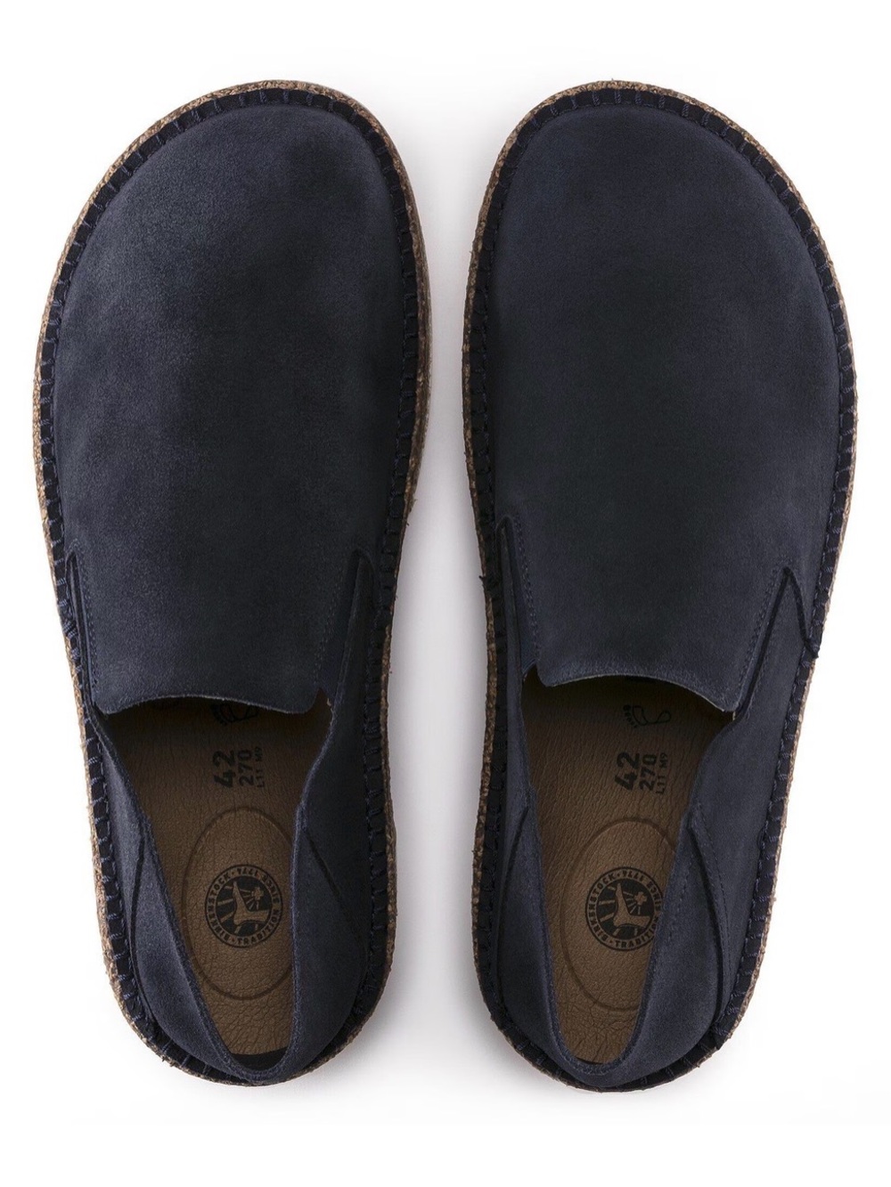 Birkenstock Callan Slip-On Loafers in Navy